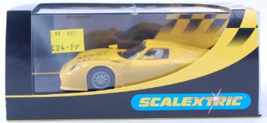 SCALEXTRIC; C2449 Porsche GT1 Scalextric slot car within the original box.