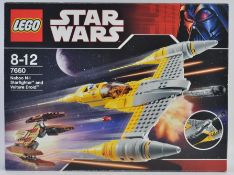LEGO STAR WARS; An original Lego Star Wars set 7660 ' Naboo N1 Starfighter & Vulture Droid .