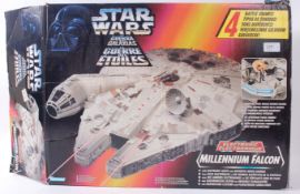 STAR WARS; Kenner 1995 Electronic Millennium Falcon Star Wars playset.