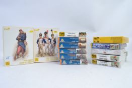 MODEL KITS; A collection of 13x boxed model figure soldier kits to include Italeri, Revell and Hat.