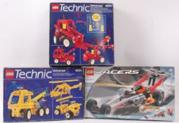 LEGO; A collection of 3x assorted Lego sets to include Technics 8034,