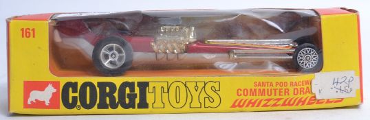 CORGI; An original Corgi Whizzwheels 161 diecast model Commuter Dragster in original box.