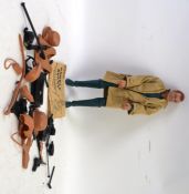 MARX DOUBLE AGENT; An original rare Marx ' Double Agent ' action figure, unboxed,