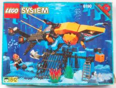 LEGO: Original Lego System boxed set 6190 ' Sharks Crystal Cave ' within the original box with