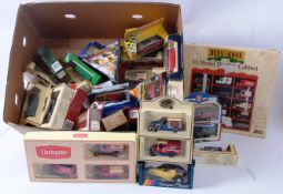 DIECAST; A large collection of assorted boxed diecast cars to include Matchbox Models Of Yesteryear,