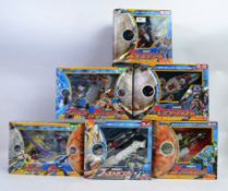 TRANSFORMERS; A collection of original Japanese release Galaxy Fire Transformers, made by Takara.