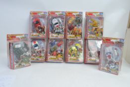 TRANSFORMERS; A collection of 10x Japanese issue Henkei Transformers action figures.