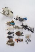 STAR WARS; A small collection of original 1970's Star Wars action figures to include Luke Skywalker,