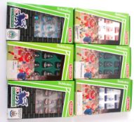SUBBUTEO; A collection of 6x vintage boxed Subbuteo table soccer teams comprising of: 412, 753,