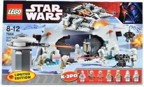 LEGO STAR WARS; An original Lego Star Wars set 7666 ' Hoth Rebel Base .