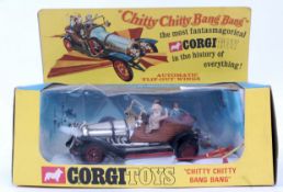 CORGI CHITTY CHITTY BANG BANG; An original Corgi 266 Chitty Chitty Bang Bang diecast model,