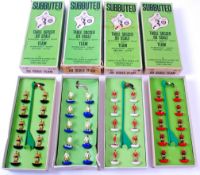 SUBBUTEO; A collection of 4x vintage boxed Subbuteo table soccer teams comprising of: 14, 167,