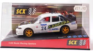 SCX; Original SCX 60010 Mitsubishi Lancer Ancap Scalextric style slot racing car,