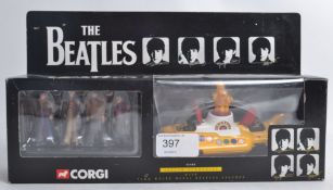 THE BEATLES; An original Corgi diecast Beatles Yellow Submarine diecast model,