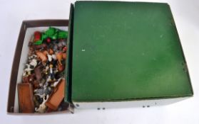 LEAD FIGURES; A selection of vintage assorted Britains lead and plastic (and other makes ) figures,
