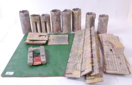 TRIANG FORT; Vintage Triang made composition toy fort.