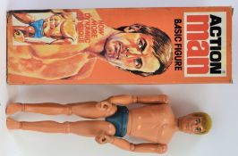 ACTION MAN; An original vintage 1960's Palitoy Action Man ' Basic Figure ' soldier,