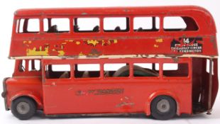 TRIANG MINIC; An original rare early Minic tinplate Bus model. Marked to base.