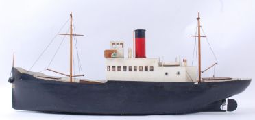 MAMOD STEAM BOAT; An original mid century model boat,