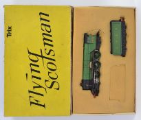 TRIX; Original vintage Trix Railways ' The Flying Scotsman ' 4472 boxed locomotive and tender.
