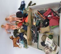 ACTION MAN; A large quantity of assorted vintage Palitoy Action Man clothing,