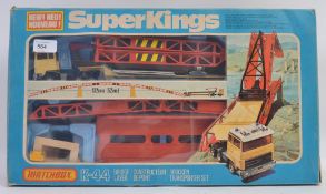 MATCHBOX; Original Matchbox Superkings vintage K-44 Bridge Layer Set.