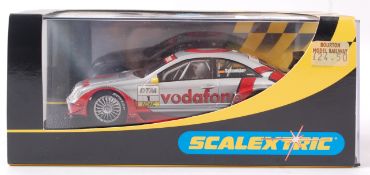 SCALEXTRIC; C2391 Mercedes CLK Vodaphone Scalextric slot racing car, within the original box.