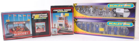 SCALEXTRIC; Two boxed sets of Scalextric scale racetrack figures - unopened,