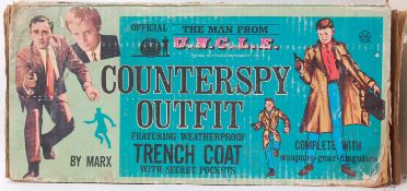 MAN FROM U.N.C.L.E; an original vintage Man From Uncle ' Counterspy Outfit ' Medium 7-8 (size).