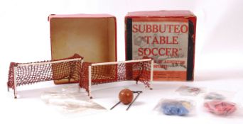 SUBBUTEO; A very early c1950's ' P A Adolf ' Subbuteo Table Soccer boxed set.