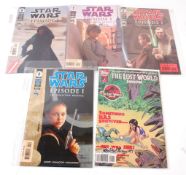 COMIC BOOKS; A collection of limited edition artist signed comic books - Star Wars x4,