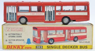 DINKY; An original vintage Dinky Toys 283 Single Decker Bus, within the original box.