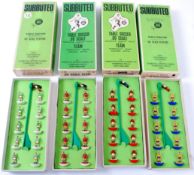 SUBBUTEO; A collection of 4x vintage boxed Subbuteo table soccer teams comprising of: 18, 171,