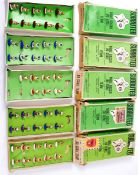 SUBBUTEO; A collection of 5x vintage boxed Subbuteo table soccer teams, comprising of; Midlothian,