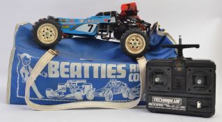 TAMIYA; An original vintage iconic Tamiya ' Hotshot ' radio controlled car.