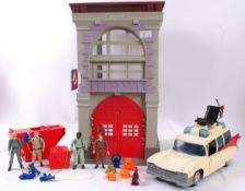 THE REAL GHOSTBUSTERS; An original Kenner ' The Real Ghostbusters ' firehouse playset,