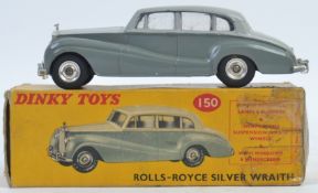 DINKY; Original vintage Dinky Toys 620 diecast model Rolls Royce Silver Wraith.