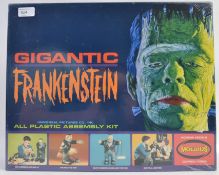 FRANKENSTEIN; A rare Moebius Models ' Gigantic Frankenstein ' plastic model kit of the horror icon.