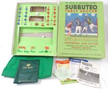 SUBBUTEO; Original vintage Subbuteo Table Soccer set, appears to be unused.