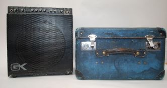 A Gallien Krugger amplifier - amp Belonging to Anthony Bayliss Double Bass player with The