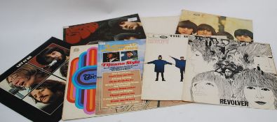 Beatles Records to include Rubber Soul( parlaphone stereo  YEX178-2,  with sleeve,