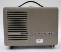 A retro Toei talkie 8mm projector ( Dixons ) with power unit and leads,