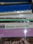 A collection of vinyl LP's of various genres to include Marching bands, show tunes, Classical etc.