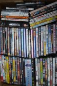 A large collection of DVD's, various titles and genres from children's films to action,