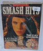 THE CULT; An original autographed ' Smash Hits ' magazine cover,