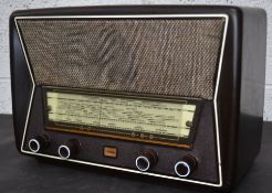 A vintage Bakelite cased Stella ST 106A radio, in working order recently serviced and PAT tested.