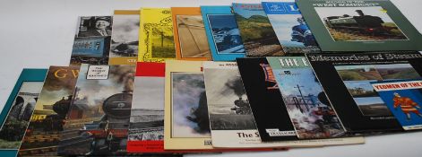 A Collection of vinyl records - Railway interest to include  Johnny Morris on the Bluebell Railway,