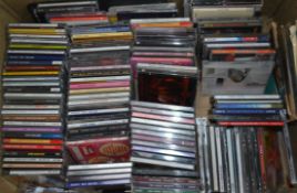 A large collection of contemporary CD's to include Meatloaf, Pink,