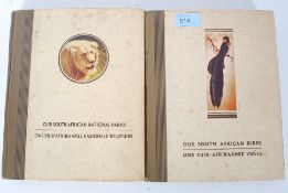 Two U.T.C. cigarette card sets in makers