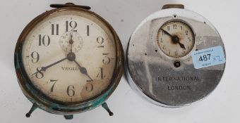 A Night watchmans clock marked INternati